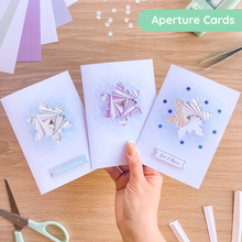 Load image into Gallery viewer, Diamond Snowflake Card Aperture Pack

