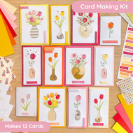 Flowers at Home card making kit