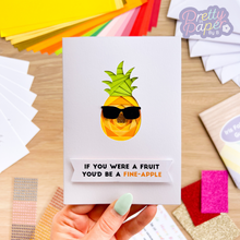 Load image into Gallery viewer, Sweet Summer Card Making Kit | Beginner Kids Iris Folding Kit | Letterbox Craft Kit Gift | Watermelon, Pineapple, Ice Lolly
