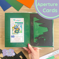 Forest Scene Card Aperture Pack Silhouette Edition