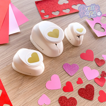 Load image into Gallery viewer, Three Heart Paper Punches by Vaessen Creative
