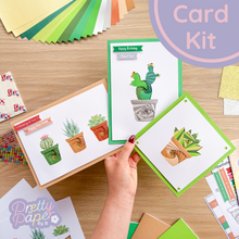 Load image into Gallery viewer, Hello House Plants Card Making Kit
