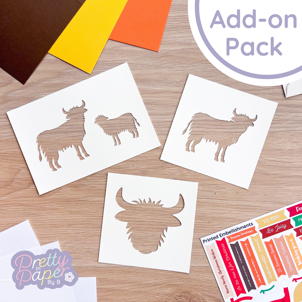 Highland Cow Add-on Pack