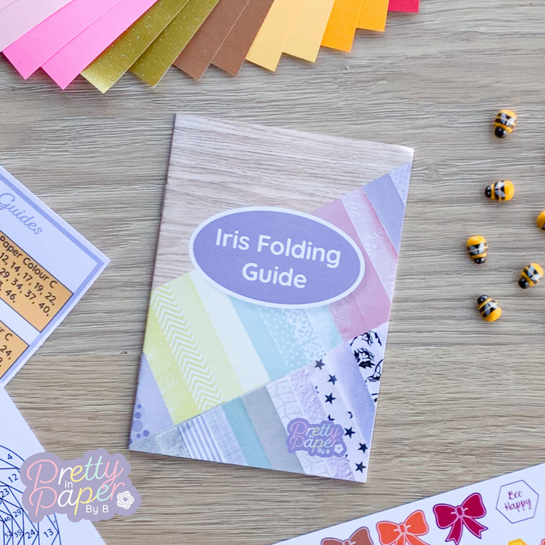 Intraction Paper Iris Folding Instruction Booklet – Pretty In Paper By B