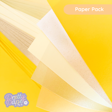 Load image into Gallery viewer, Lemon drizzle A5 30 sheet paper pack
