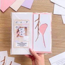 Load image into Gallery viewer, Long-tailed Tit Aperture Card Pack in packaging
