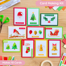 Load image into Gallery viewer, Merry Christmas Collection Card Making Kit
