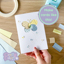 Load image into Gallery viewer, Make cards like this - mini butterfly card
