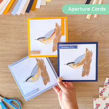 Load image into Gallery viewer, Nuthatch Card Aperture Pack
