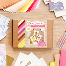 Load image into Gallery viewer, Party Treats Iris Folding Card Making Kit

