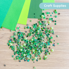 Load image into Gallery viewer, Pearl Gem mix - Fields of Green
