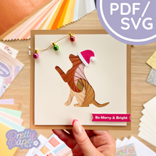 Load image into Gallery viewer, Playful Puppy Iris Folding Pattern
