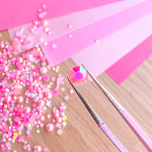 Load image into Gallery viewer, Pearl Gem Mix – Pretty in Pink, 3–8mm, 15g – Craft Embellishments
