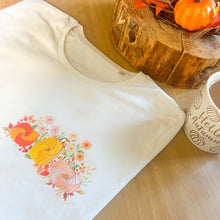 Load image into Gallery viewer, Pumpkin Meadow Short Sleeved T-Shirt | Organic Cotton | Women S-2XL
