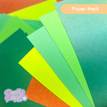 Load image into Gallery viewer, Rainforest Green Paper Pack
