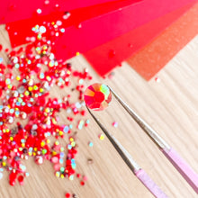 Load image into Gallery viewer, Red Pearl Gem Mix – Scarlet Secrets, 3–8mm, 15g – Craft Embellishments
