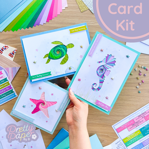 Sea Life Friends Card Making Kit