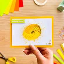 Load image into Gallery viewer, Mango iris folding card
