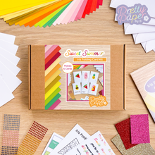 Load image into Gallery viewer, Sweet Summer Fruits Iris Folding Card Making Kit
