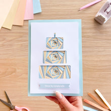 Load image into Gallery viewer, FREE GIFT Tiered Cake Card Apertures

