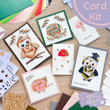 Load image into Gallery viewer, Woodland Card Making Kit
