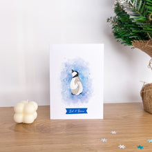 Load image into Gallery viewer, penguin greeting card
