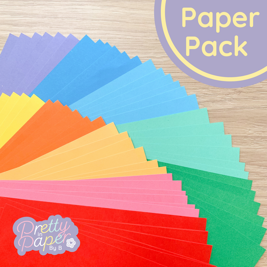 A5 coloured paper - red, pink, gold, orange, yellow, green, turquoise, blue, deep blue, purple paper
