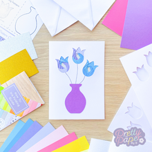 Load image into Gallery viewer, Card Making Kit Flower Tulip

