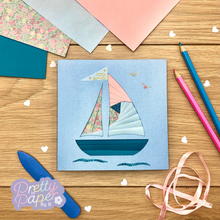 Load image into Gallery viewer, Iris Folding Boat Template
