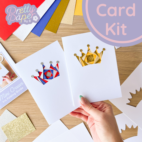 Dinosaur Card Making Kit, Iris Folding Craft Kit Beginners
