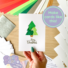 Load image into Gallery viewer, Christmas Tree Card Aperture Pack Traditional
