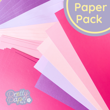Load image into Gallery viewer, Pink purple pearl paper
