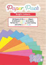 Load image into Gallery viewer, A5 coloured paper - brights
