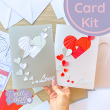 Load image into Gallery viewer, Iris Folding Heart Kit
